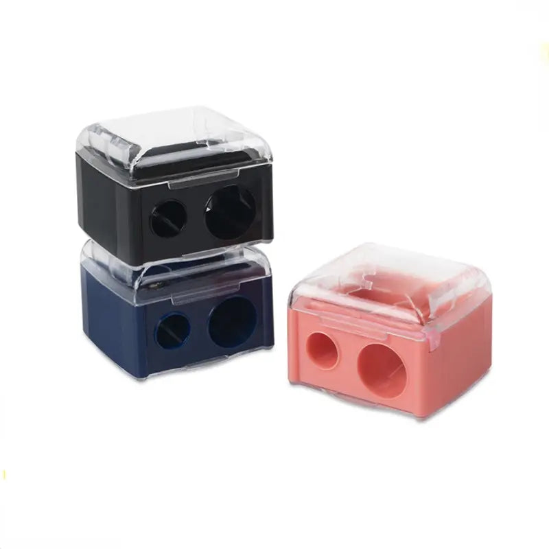 Double Hole Eyeliner Eyebrow Pencil Sharpener Tool