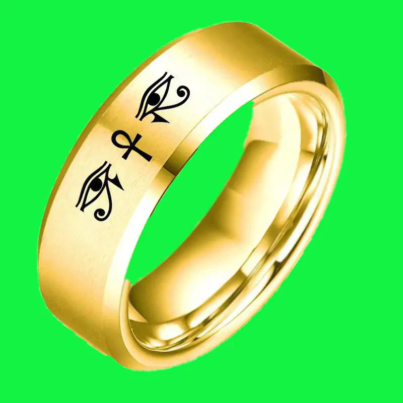 Men's Fashion Titanium Steel Ring Accessory
