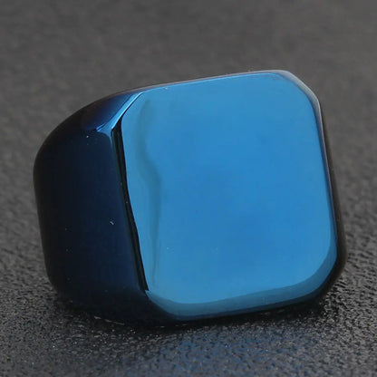 Titanium Steel Ring - Minimalist Men's Accessory