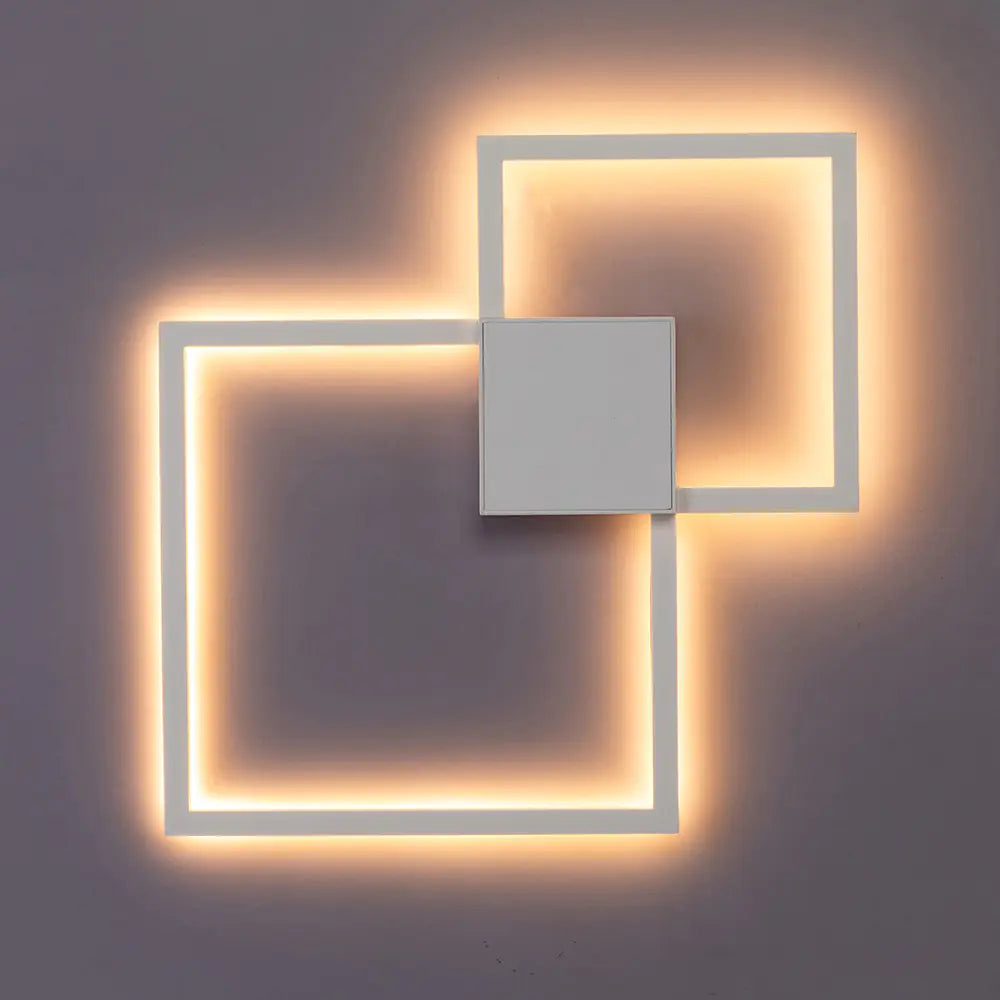 Modern LED Wall Light with Acrylic Design for Rooms