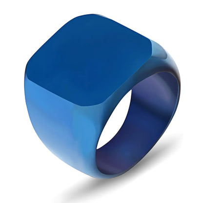 Titanium Steel Ring - Minimalist Men's Accessory