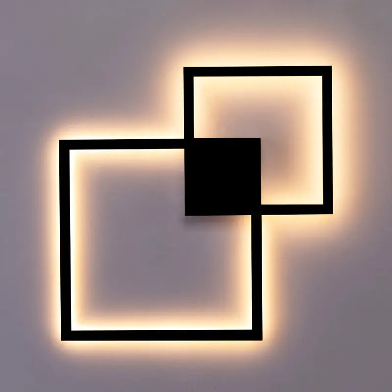 Modern LED Wall Light with Acrylic Design for Rooms