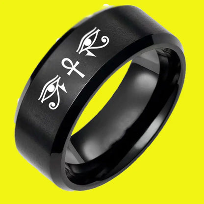 Men's Fashion Titanium Steel Ring Accessory