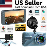 HD 1080P Car Dual Lens Dash Cam 4
