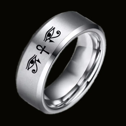 Men's Fashion Titanium Steel Ring Accessory